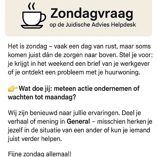 Zondagvraag